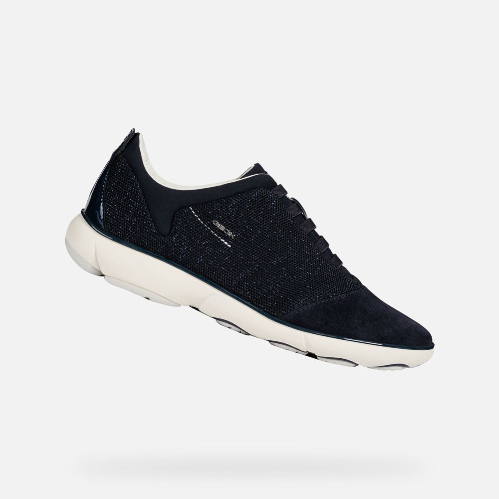 Geox Bayan Spor Ayakkabı Lacivert - Nebula - HOS-347190